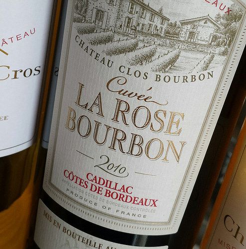 Chateau Clos Bourbon Cuvee La Rose Bourbon Cadillac Cotes de Bordeaux