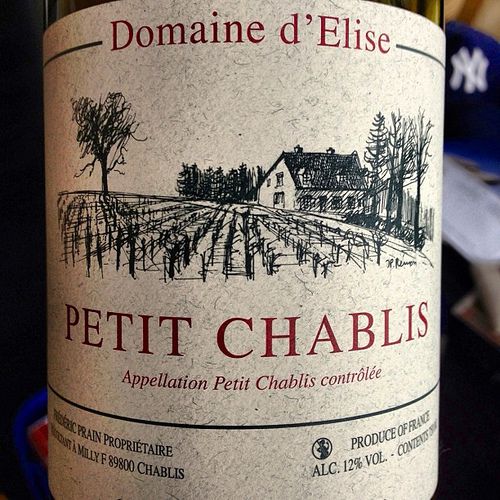 Petit Chablis cost, big Chablis flavor. #delectable #wine