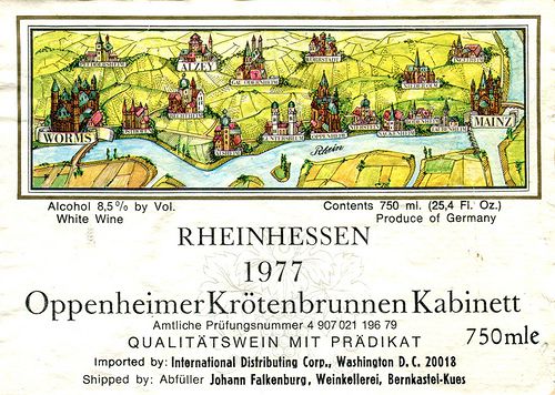 Oppenheimer Kr?tenbrunnen 1977 (Rhine)