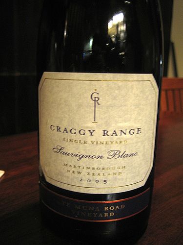 Craggy Range Te Muna Road Vineyard Sauvignon Blanc 2005