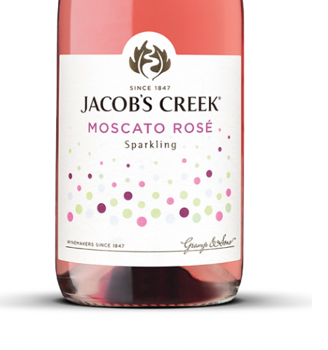 jc moscato rose label
