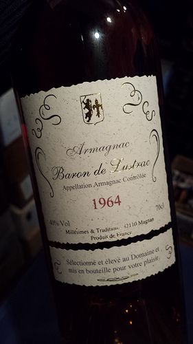 Baron de Lustrac 1964 Vintage Armagnac