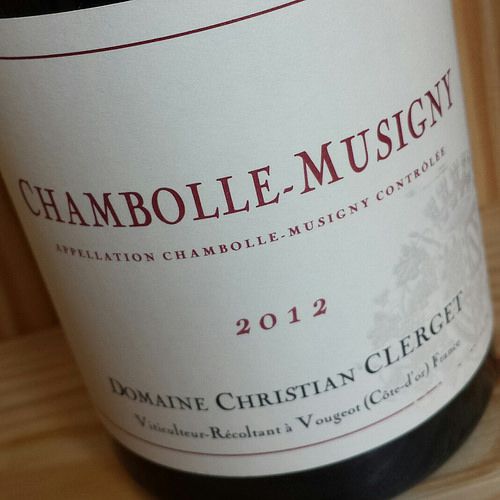 Domaine Christian Clerget Chambolle Musigny Red Burgundy