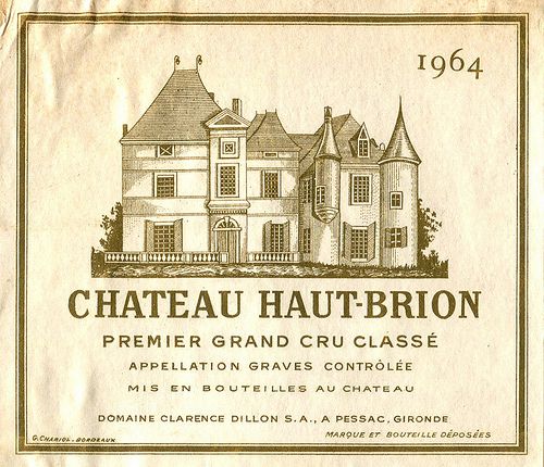 France - Château Haut-Brion 1964 (Bordeaux)