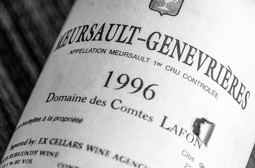 1996 Domaine des Comtes Lafon Meursault-Genevrieres at Troquet