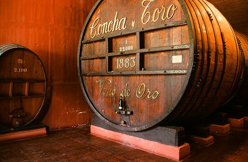 Wine Cask, Concha y Toro Winery, Chile, 2002
