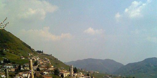 Hillside View of Valdobbiadene