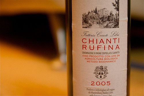 Chianti Rufina 2005 D.O.C.G. 飲んだ